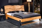 Massief houten tweepersoonsbed AMAZONAS 180x200cm, Huis en Inrichting, Slaapkamer | Bedden, Ophalen of Verzenden, Nieuw