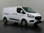 Ford Transit Custom 2.0TDCi 130PK Lang, Stof, Gebruikt, Euro 6, Wit