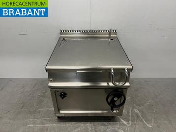 RVS Olis Kantelbare Braadslede 60 liter 80 cm  400V Horeca, Ophalen of Verzenden, Gebruikt