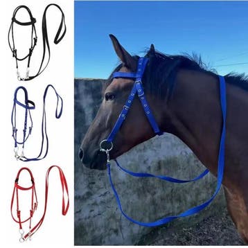 Verdikt Paardenhalster – Verstelbaar Nylon Halster Paard, Verzenden, Nieuw