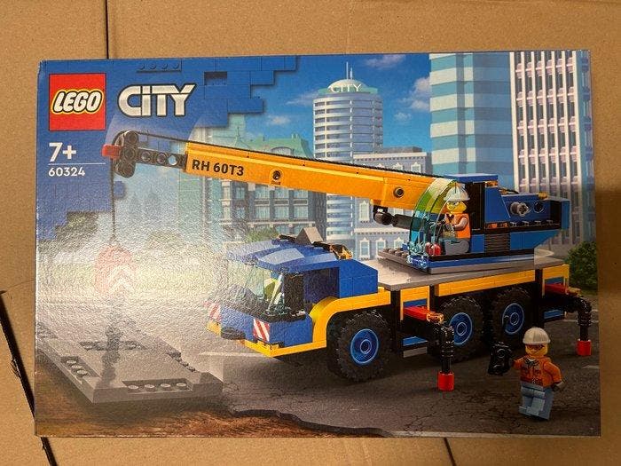 Lego Set - 60324 - City - Crane Truck, Kinderen en Baby's, Speelgoed | Duplo en Lego