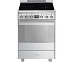 €1769 Smeg SCB61PIX9 inductie fornuis met 4 zones / zones,, Witgoed en Apparatuur, Fornuizen, Ophalen of Verzenden, Nieuw