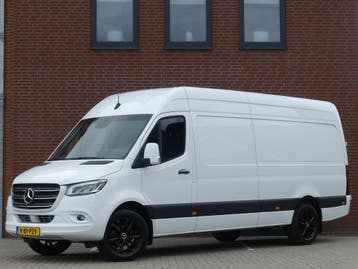 Zakelijke Lease |  Mercedes-Benz Sprinter 317 CDI L3H2 Leer/, Automaat, Gebruikt, Euro 6, Wit