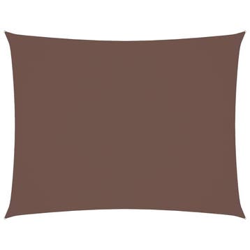 Zonnezeil 6x7m Bruin - Retourdeal 41% Korting, Tuin en Terras, Overige typen, 450 cm of meer, Ophalen of Verzenden, Zo goed als nieuw