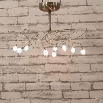 Harco Loor plafondlamp Snowball 088 Refurbished, Ophalen, Zo goed als nieuw, Overige materialen