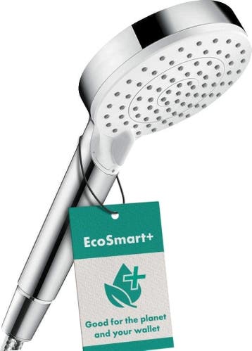 Waterbesparende handdouche Hansgrohe - 5,7 l/min - Retoertje, Ophalen of Verzenden, Zo goed als nieuw, Chroom, Douche