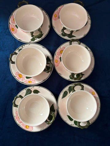 Villeroy & Boch - Wildrose - Tafelservies voor 6 (12) -