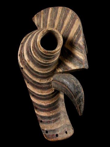 Haanmasker - Luba - DR Congo