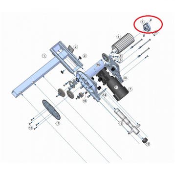 P1 Roller support, Caravans en Kamperen, Ophalen of Verzenden, Nieuw