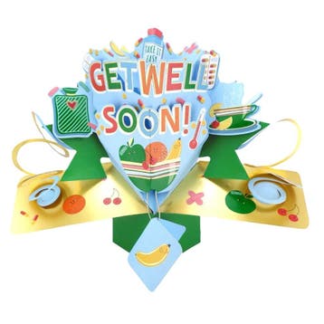 POP UP Wenskaart - POP247 - Get Well Soon, Ophalen of Verzenden, Gelopen