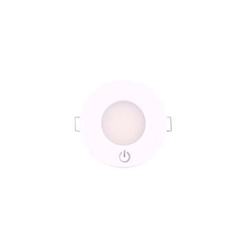 LED Inbouwspot Button + Schakelaar 12V 2.5W, Caravans en Kamperen, Ophalen of Verzenden, Nieuw