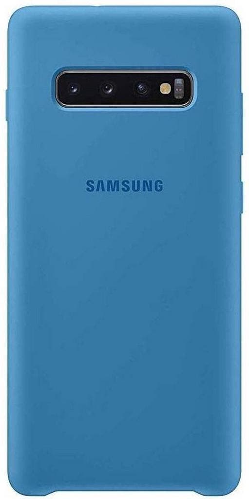 Samsung Galaxy S10 Plus Silicone Cover Blauw, Telecommunicatie, Mobiele telefoons | Hoesjes en Frontjes | Overige merken, Nieuw