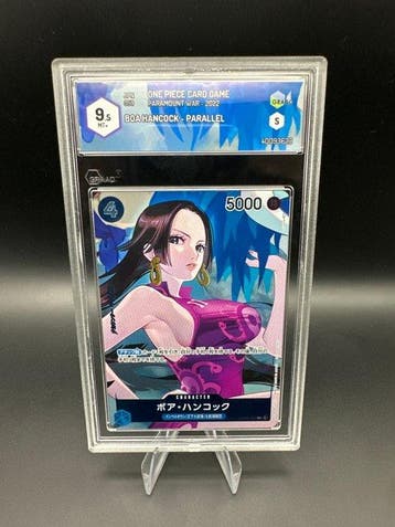 One Piece - 1 Graded card - Boa Hancock Parallel card, Foil,, Nieuw