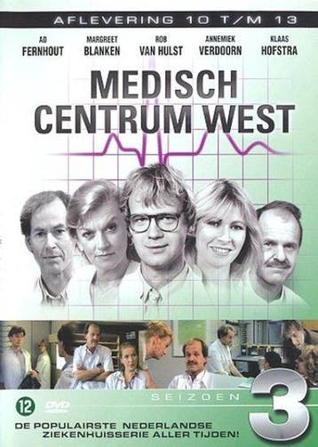 Medisch centrum west seizoen 3 aflevering 10-13 (dvd, Ophalen of Verzenden, Zo goed als nieuw