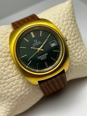 Omega - Seamaster Cosmic 2000 Green Dial - Zonder, Sieraden, Tassen en Uiterlijk, Nieuw