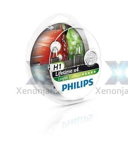 Philips H1 LongLife EcoVision, Auto-onderdelen, Verlichting, Verzenden