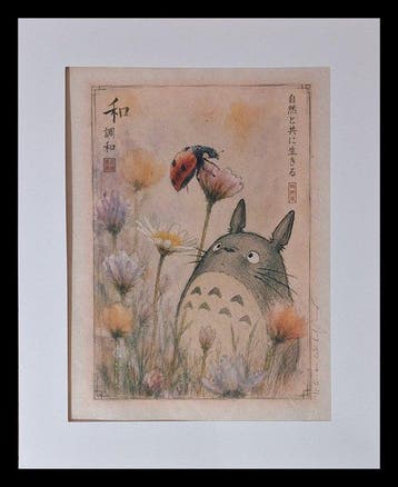 Emma Wildfang - Totoro - Series -Anime Ukiyo – Legends in, Nieuw
