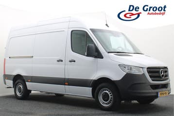 Zakelijke Lease |  Mercedes-Benz Sprinter 317 L2H2 RWD, Automaat, Stof, Gebruikt, Wit