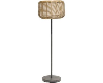 Buitenlamp Valerie Garden Solar Rotan - 38x38x145 cm -, Ophalen of Verzenden, Nieuw