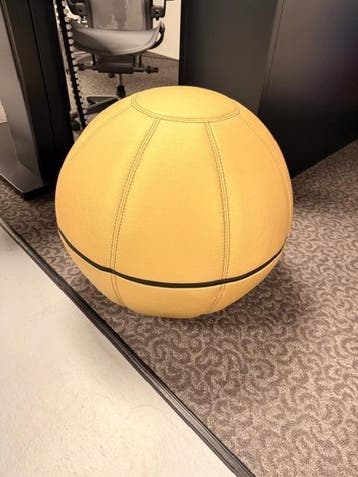 Götessons Ballz zitbal showroommodel, Vergader- of Presentatieruimte, Ophalen of Verzenden, Nieuw zonder verpakking, Stoel