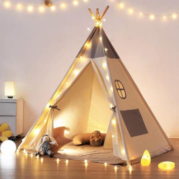 Speeltent - Kindertent - Speelhuisje - Met verlichting - Kat, Verzenden, Zo goed als nieuw