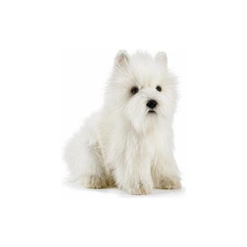 Hansa West Highland Terrier knuffel - pluche - 23 cm, Verzenden, Nieuw