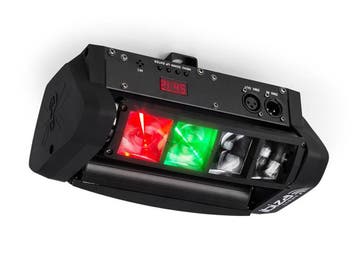 Ibiza Light LED8-MINI Spider Lichteffect 8x 3 W RGBW CREE, Muziek en Instrumenten, Verzenden, Nieuw, Overige typen