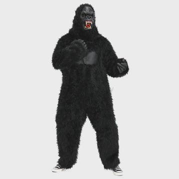 Unisex Gorilla Jumpsuit - King of the Jungle Halloween Kostu