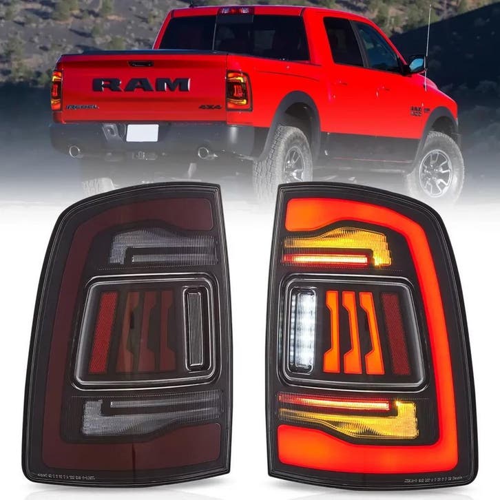 achterlichten dodge ram, Auto-onderdelen, Verlichting, Nieuw, 3 maanden garantie, Dodge, Ophalen of Verzenden
