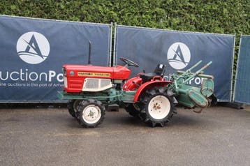 Veiling: Minitractor Yanmar YM1301D Diesel 13pk Met Grondfre, Gebruikt, Tot 2500, Tot 80 Pk, Ophalen