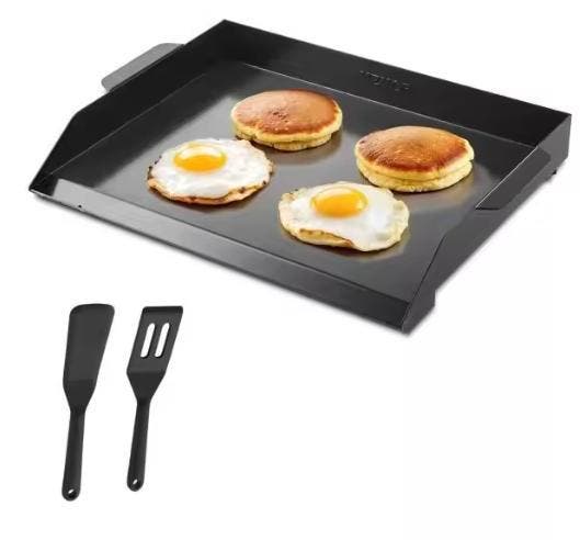 Koolstofstaal BBQ Grillplaat Teppanyaki - Universeel Plat, Witgoed en Apparatuur, Grillplaten, Nieuw, Verzenden