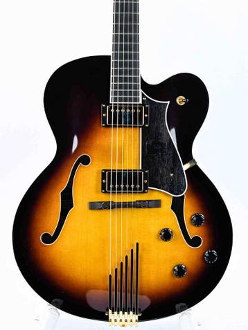 Heritage Eagle Classic Original Sunburst (Instrument), Ophalen of Verzenden, Nieuw, Hollow body