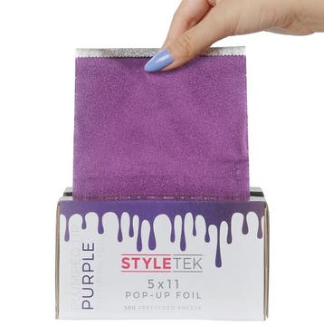 Styletek Voorgevouwen 5x11 Paarse Pop Up Folie - 500st, Ophalen of Verzenden, Nieuw, Overige typen