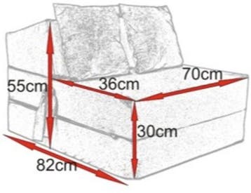 Gastmatras Caravan 15cm | Inclusief Kussens | Laatste Stuks!, Nieuw, Ophalen of Verzenden, Matras, 200 cm