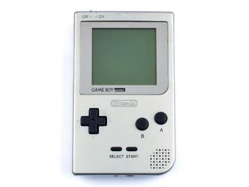 Gameboy Pocket Silver, Ophalen of Verzenden, Zo goed als nieuw