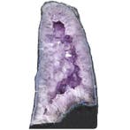 amethist - Geode - 39x22x14 cm- 13 kg, Verzamelen, Mineralen en Fossielen