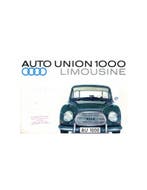 1962 DKW 1000 BROCHURE DUITS, Boeken, Nieuw, Author