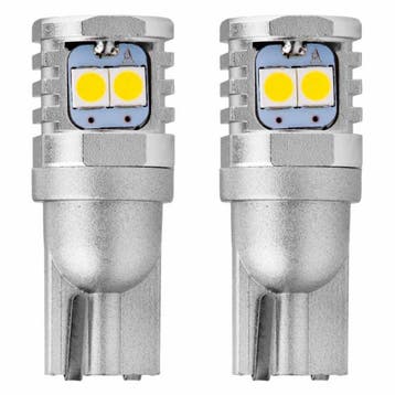 T10 LED - 3030 - CANBUS - 6 SMD - 12/24V - Wit - 2 stuks, Ophalen of Verzenden, Nieuw