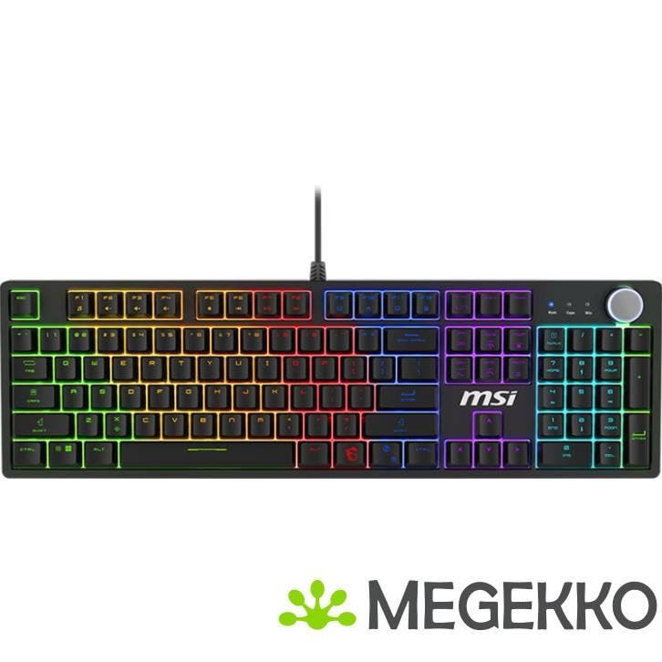 MSI FORGE GK320 RED US, Computers en Software, Toetsenborden, Nieuw, Verzenden