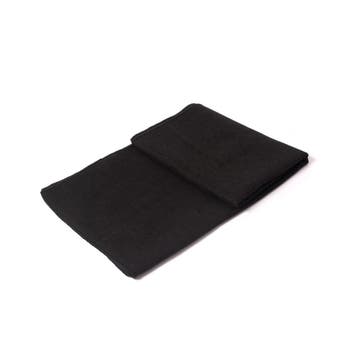 Yoga handdoek antislip zwart - Lotus, Verzenden, Nieuw