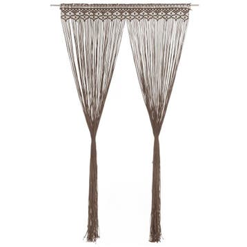 Kamerafscheiding Macrame Katoen | Laatste Stuk! | 34% Kor..., Huis en Inrichting, Stoffering | Gordijnen en Lamellen, 100 tot 150 cm