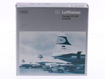 Schaal 1:500 Herpa 516310 Convair CV 440 Lufthansa Reg. D..., Ophalen of Verzenden, Zo goed als nieuw