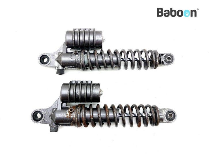 Achter Schokbreker Set Kawasaki ZR 750 Zephyr 1991-1997, Motoren, Onderdelen | Kawasaki, Gebruikt, Verzenden