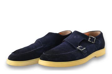 Santoni Nette schoenen in maat 43½ Blauw, Overige typen, Zo goed als nieuw, Santoni, Verzenden