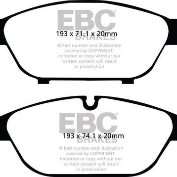 EBC 12+ Audi A6 Quattro 3.0 Supercharged Redstuff Front, Ophalen of Verzenden, Nieuw