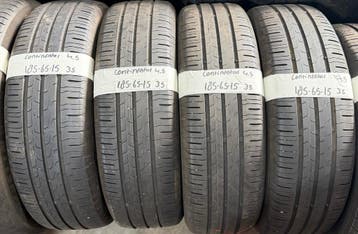 4x 185-65-15 Continental Zomer 4x4.5mm €35 PerBand 185 65 15, Auto-onderdelen, Banden en Velgen, Ophalen, Gebruikt, 15 inch, 185 mm