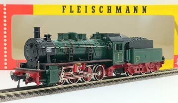 Fleischmann H0 - 4147 - Stoomlocomotief met tender (1) - G8, Nieuw