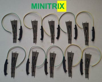 Minitrix N - 4900 serie - Modeltreinsporen (10) -, Nieuw