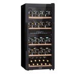 Wijnkoelkast Wijnklimaatkast Wijnkoeler 79 Duo RVS, 85 tot 120 cm, Zonder vriesvak, 100 tot 150 liter, Refurbished
