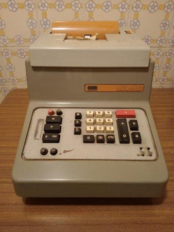 Ettore Sottsass - Olivetti, Divisumma 26 GT - Rekenmachine -